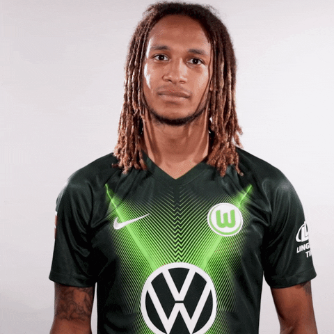 Kevin Mbabu Soccer GIF by VfL Wolfsburg
