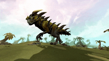 RuneScape monster fantasy dinosaur dino GIF