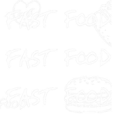 Fast Food Burger Sticker by SAYSKY