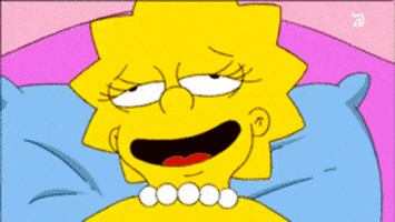 stoned the simpsons GIF