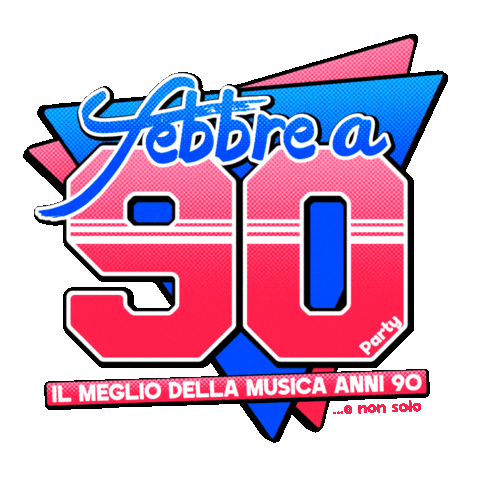 Febbrea90 Sticker by Febbre a 90 Party
