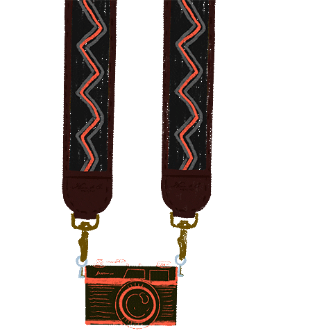 Camerastrap Sticker by Nena & Co.