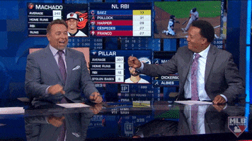 Pedro Martinez Fist Bump GIF by MLB Network