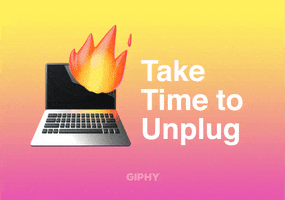 Psa Unplug GIF by GIPHY Cares