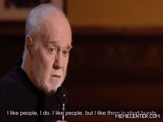 George Carlin Comedy GIF