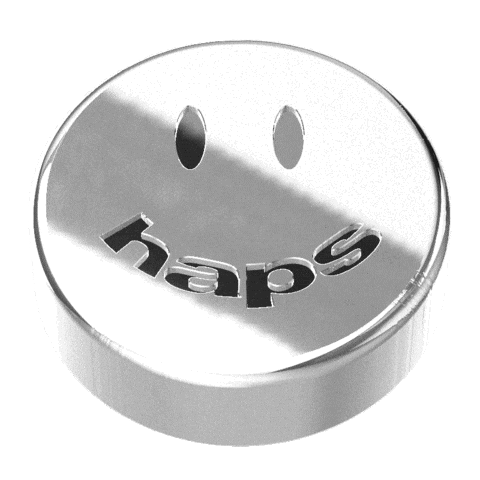 Chrome Spinning Sticker by haps