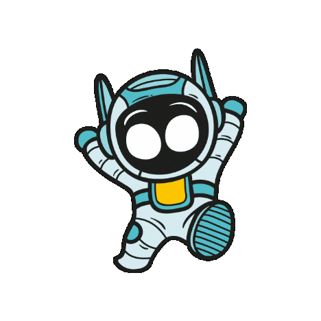 Robot Freak Sticker by Erikstore