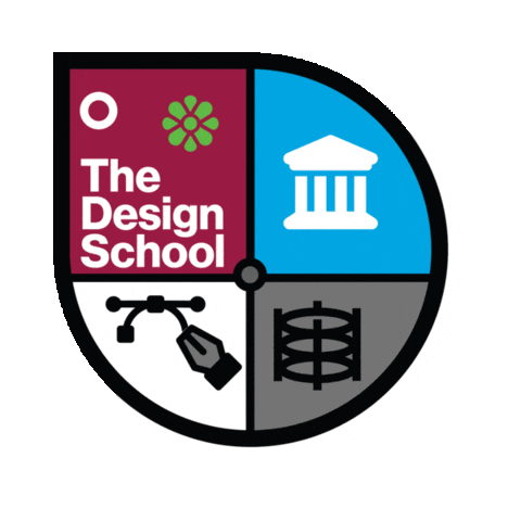 Arizona State University Hida Sticker by ASU Herberger Institute for Design and the Arts