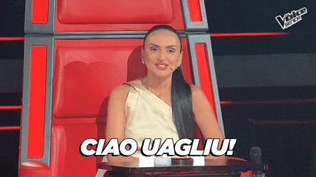 The Voice Ciao GIF by The Voice of Italy