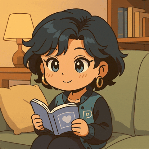 Reading action words for kids animation