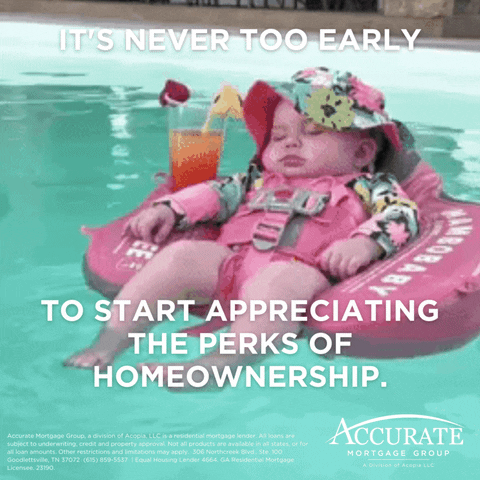 Home Loan Pool GIF by Accurate Mortgage Group