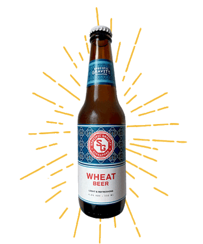 Beer Wheatbeer Sticker by SGBevCo