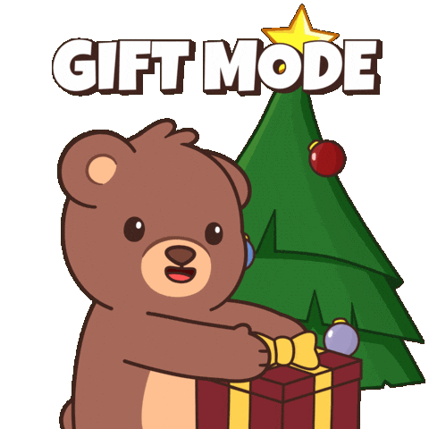Happy Merry Christmas Sticker by BEARISH