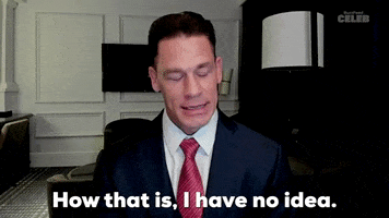 John Cena I Have No Idea GIF by BuzzFeed