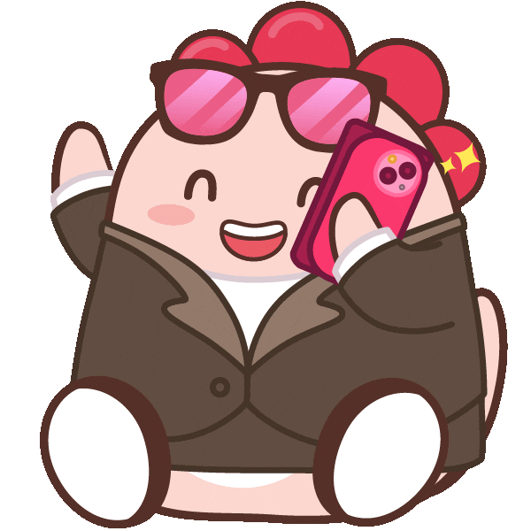 Llamando Dirigir Sticker by Bobocha Bubble Tea Shop