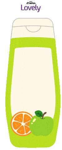 Orange Apple Sticker by Emeron Lovely