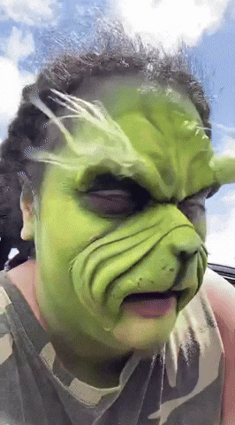 Maori Grinch GIF