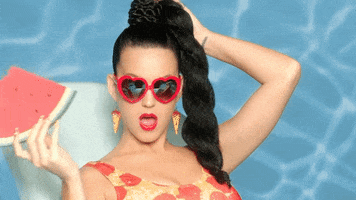 katy perry swimming GIF by myLAB Box