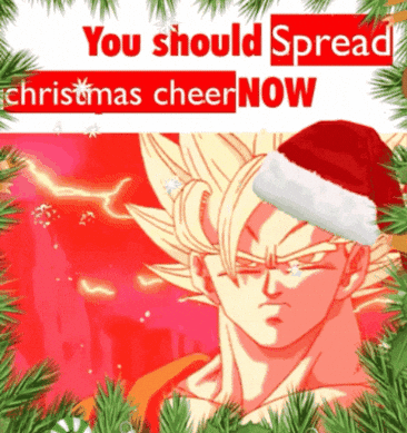 Dragon Ball Christmas GIF