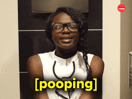 Poop Pooping GIF by BuzzFeed