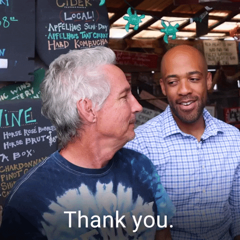 Democratic Party Thank You GIF by The Democrats