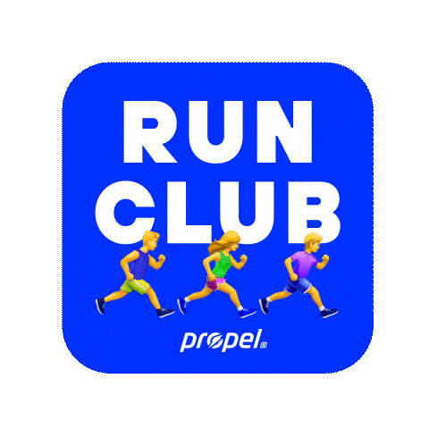 Run Runner Sticker by propelwater