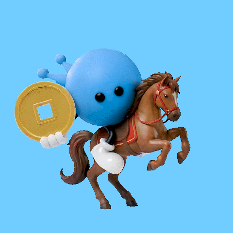 Blue Ball Success GIF by Animoca Brands