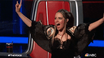 Excited Camila Cabello GIF by The Voice