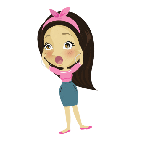 Sorprendida Andrea Torre Sticker by Mamá en la Torre