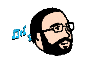 Grooving Chilling Sticker