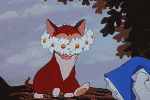 Walt Disney Flowers GIF