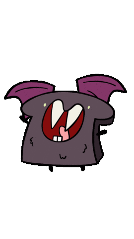 Halloween Vampire Sticker