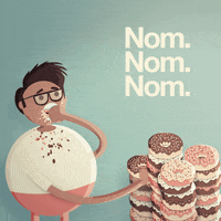 Hungry Donuts GIF by Jake
