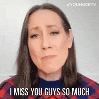 I Miss You Aftershow GIF by YoungerTV
