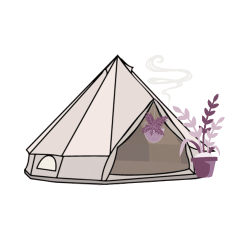 Boutique Camping Sticker