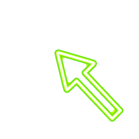 Click Neon Lights Sticker by The fanmanager