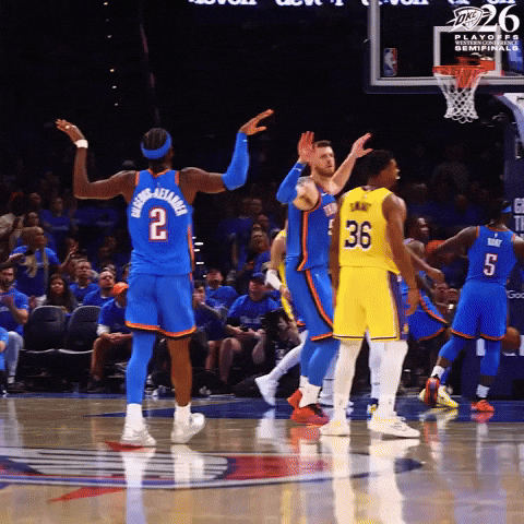 Oklahoma City Basketball GIF by OKC Thunder
