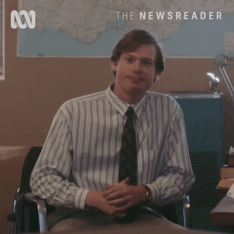 Television News Hello GIF by ABC TV + IVIEW