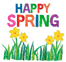 Happy Spring Sticker by PenguinKids