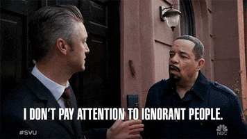 Fin Not Paying Attention GIF by Law & Order