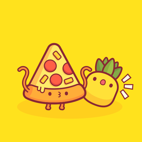 Pizza z ananasem