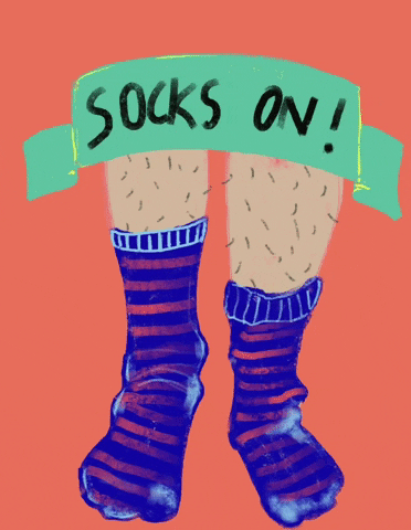 Do you prefer to sleep with socks on or off at night