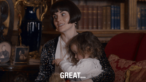 Michelle Dockery GIF by Downton Abbey - Find & Share on GIPHY