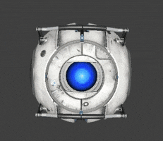 portal 2 robot GIF