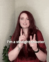 Keep It Real Straight Shooter GIF by Ryn Dean