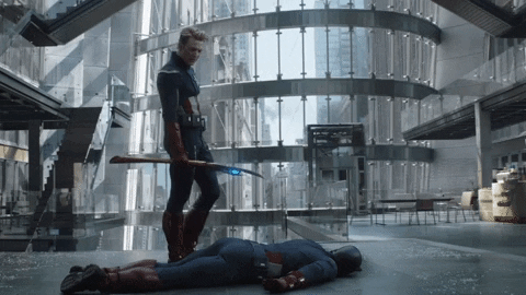 Captain America Marvel GIF by Death Wish Coffee - Find & Share on GIPHY