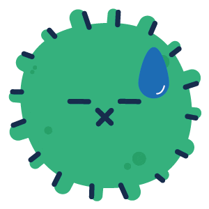 Coronavirus Sticker