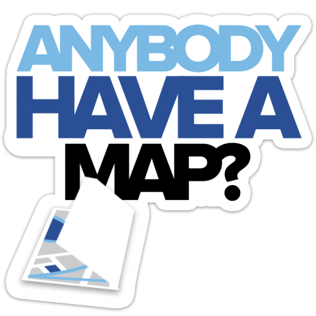 Anybody Have A Map sticker by Dear Evan Hansen