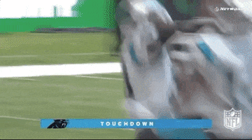 Fall Over Carolina Panthers GIF by NFL