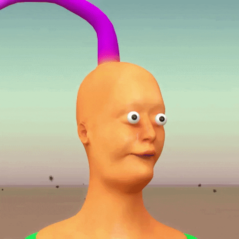 Face Reaction GIF by Fantastic3dcreation